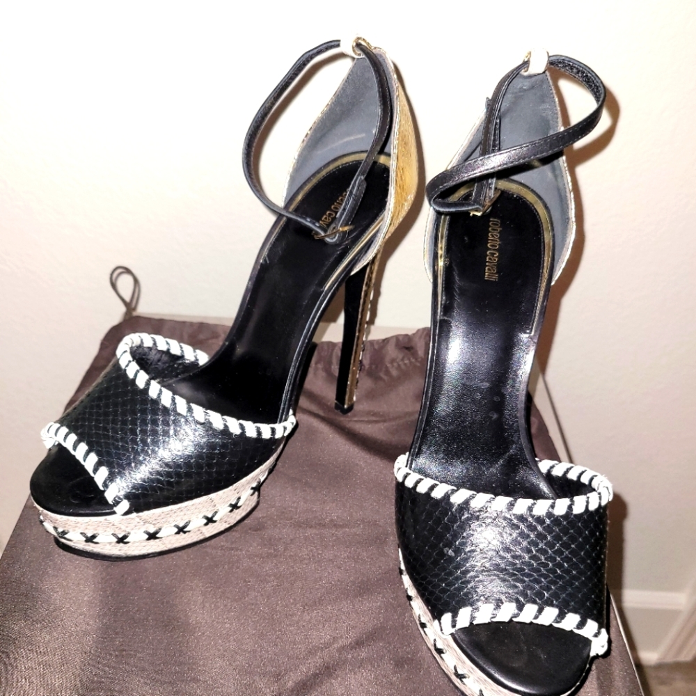 Robert Cavalli Platform Heels